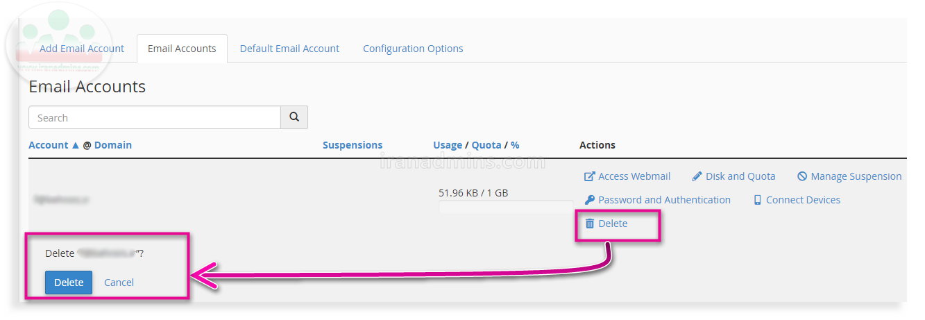 ورود به ایمیل cpanel