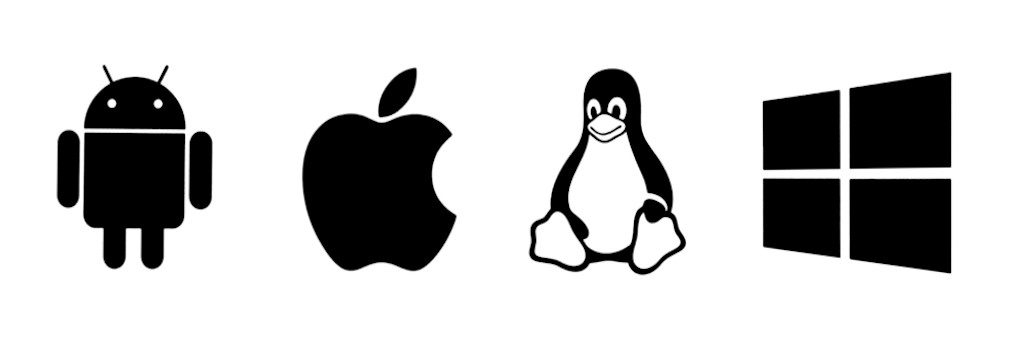 linux-mac-windows-android-ios-ویندوز-اپل-اندروید-مک-سیستم عامل لینوکس